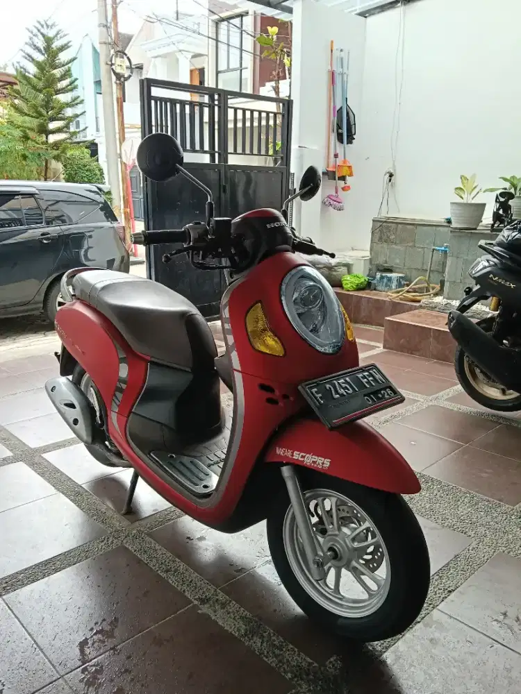 Scoopy Keyless Terawat siap pakai