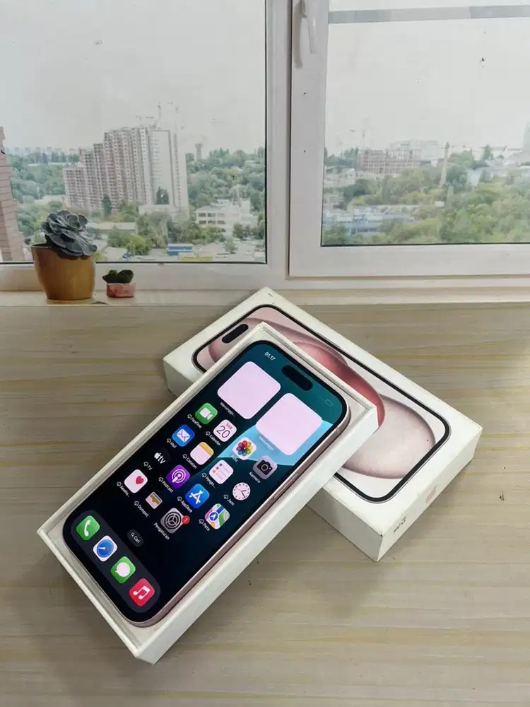 iPhone 15 128 Pink Second iBox Fullset Original