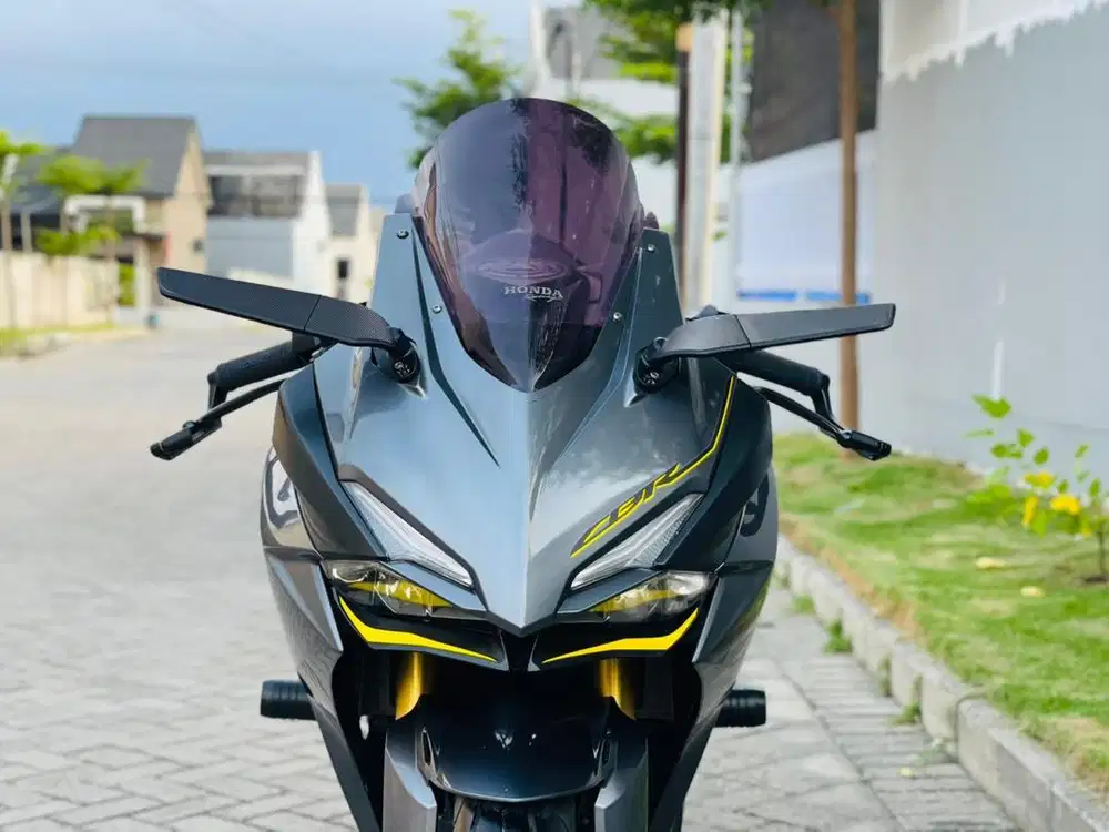 Honda cbr250rr grey 2017 cbr 250 rr cbr250 rr cbr250 grey 2017 plat AG