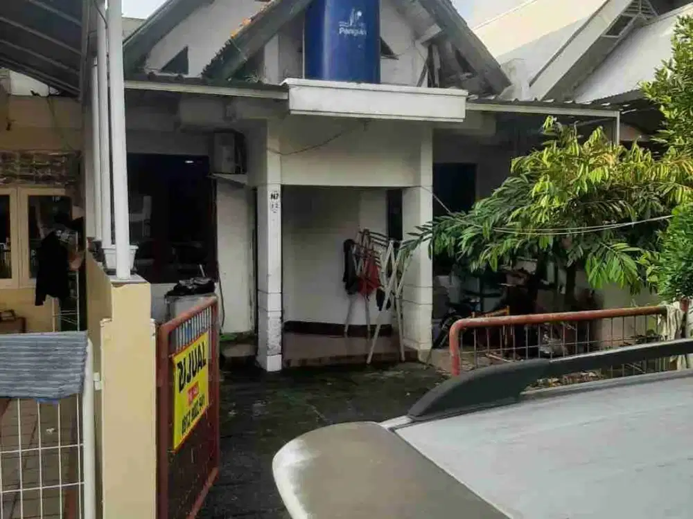 Rumah murah 1 lantai tanah luas dalam cluster di Graha Raya
