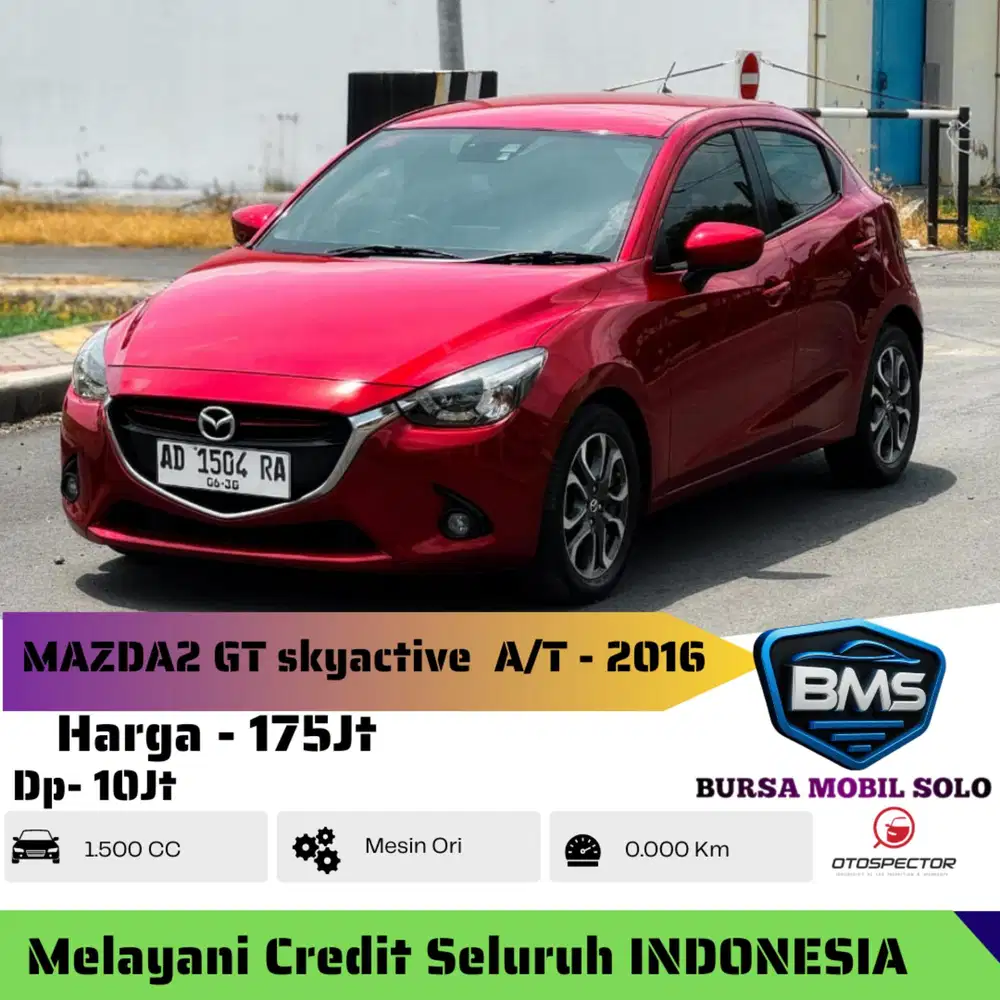(DP 10 JT) MAZDA2 GT SKYACTIVE 2016 AT
