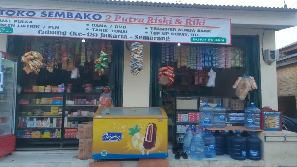 di jual kios bangunan baru