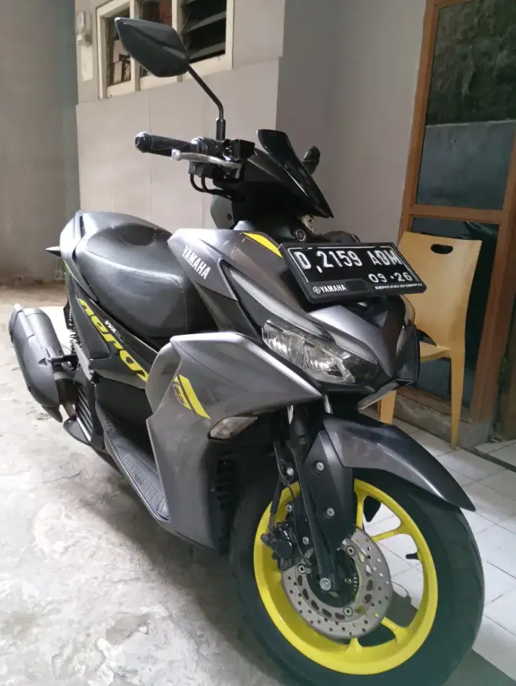 Aerox 2021 mls km rendah