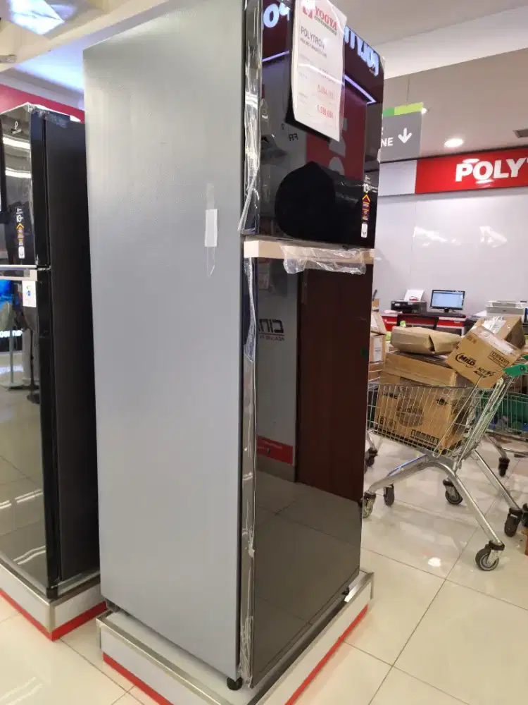634.000/bulan kulkas polytron tanpa dp syarat