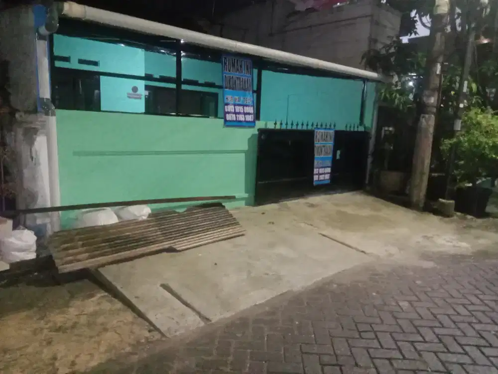 Dikontrakan Rumah tinggal