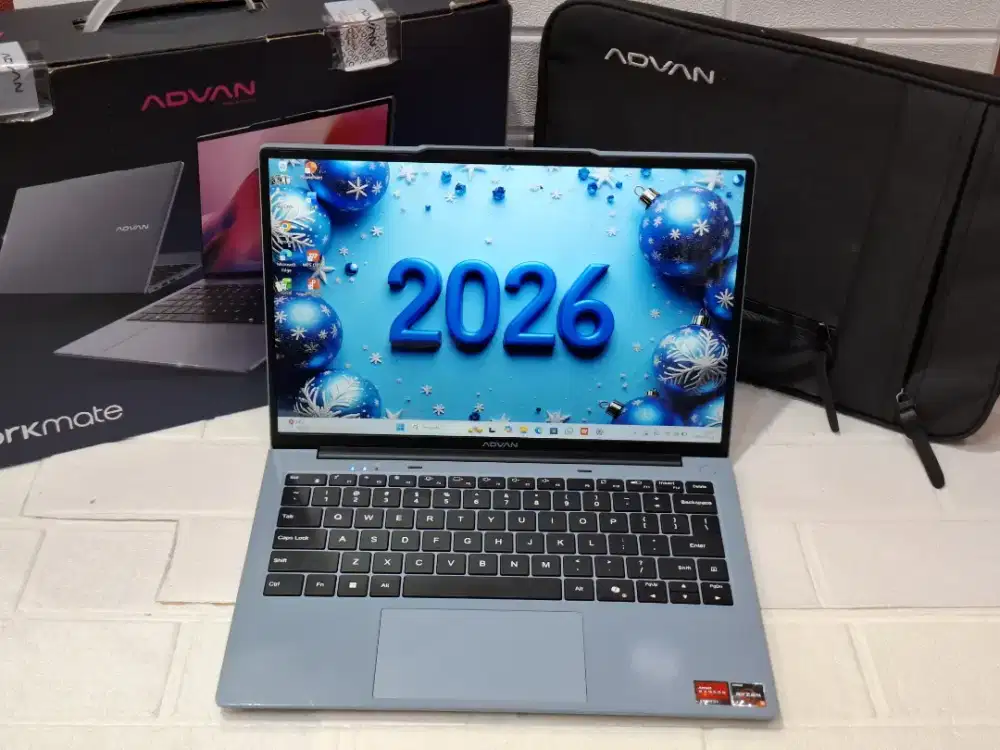 Laptop Advan Workmate/Processor AMD Ryzen 5 3500U/Ram 8GB/ SSD 256 GB