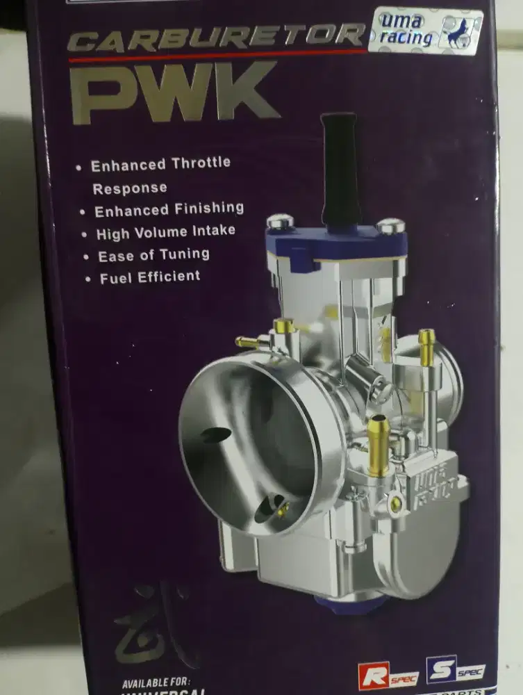 Jual karbu PE 28 PWK merk Uma kondisi masih baru