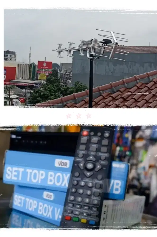 Pasang Antena Digital & Setopbox