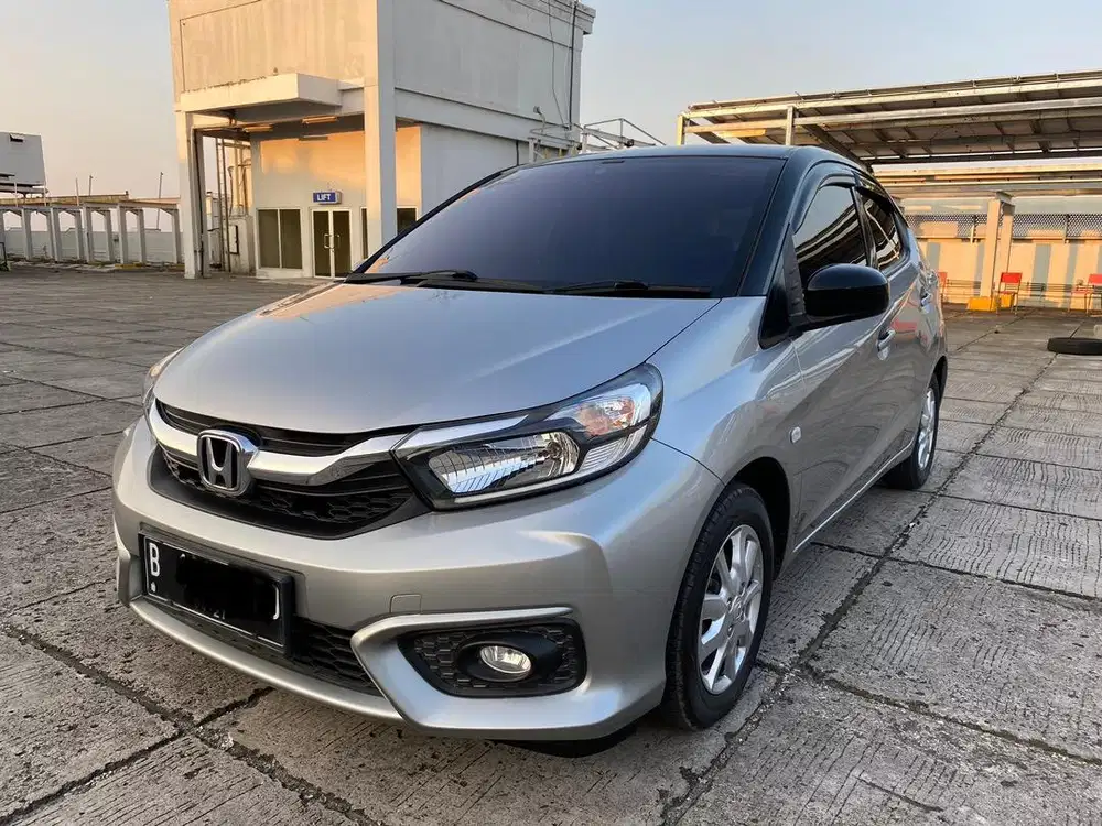 Brio Matic Km30rb Thn 2022 AT 1.2 E CVT Silver Service Record Honda