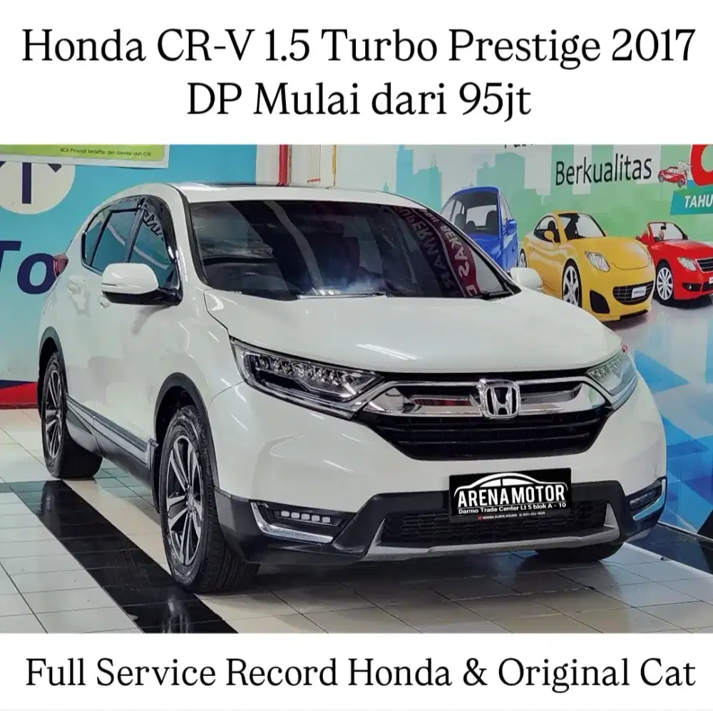 [KM 50rb] CRV Prestige Turbo 2017 Like New # Honda CR-V 1.5 TC CVT AT
