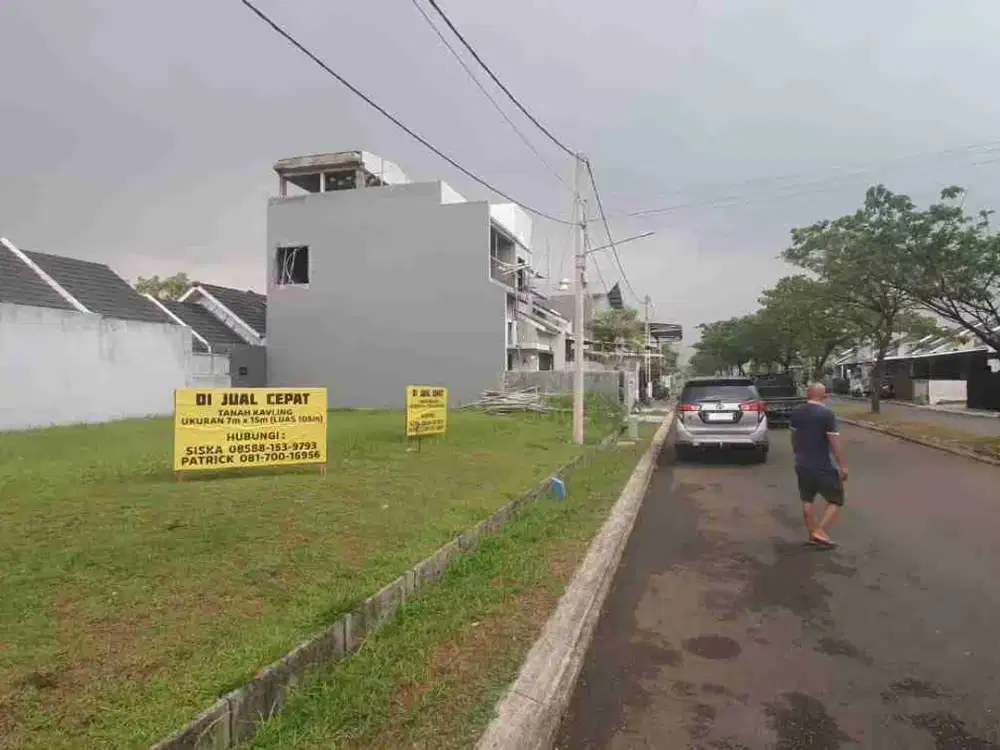 2 Tanah Kavling The River Parung Panjan Bogor Wilayah Deket Bsd Serpong  Dijual Bisa Beli Perkavling