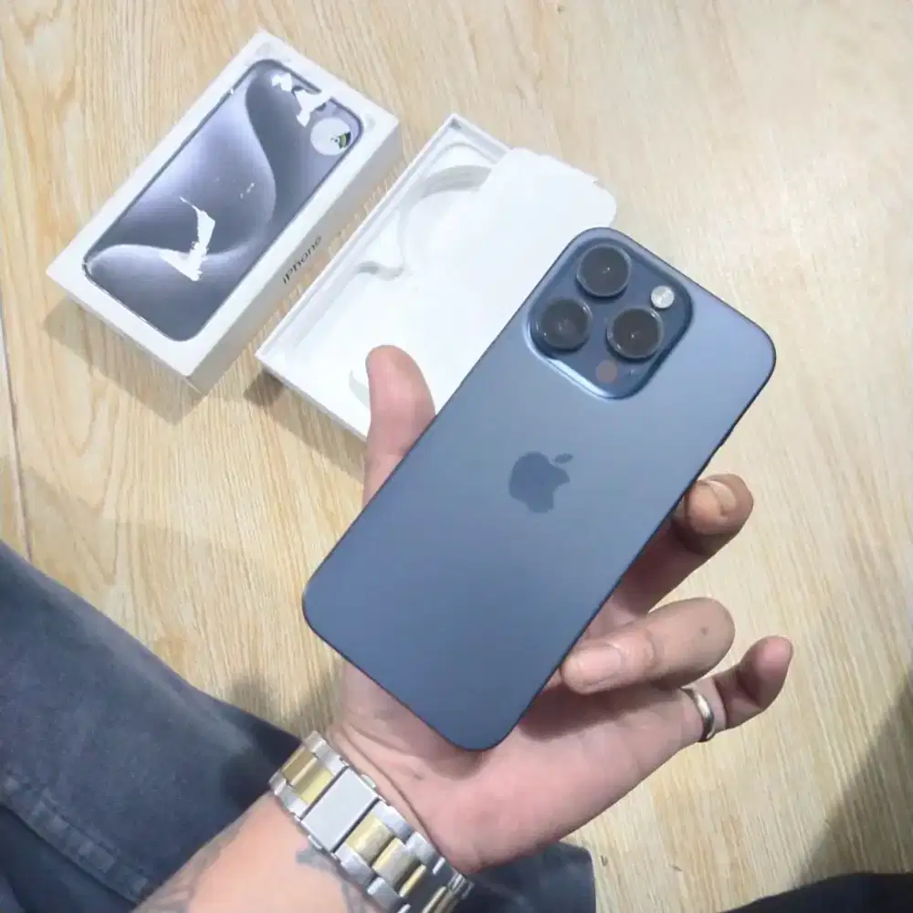 IPHOne 15 Pro 128gb Ibox fulset mulus