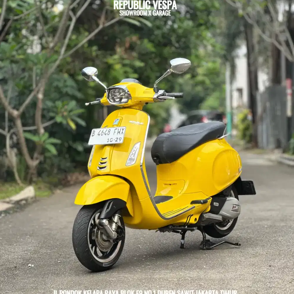 DIJUAL PIAGGIO VESPA SPRINT 150 IGET ABS LED TH 2019 PERFECT CONDITION