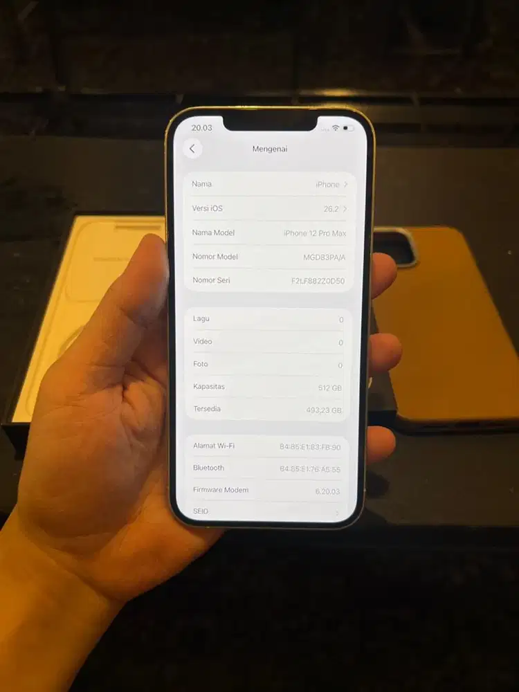 Iphone 12 Promax 512GB Ibox