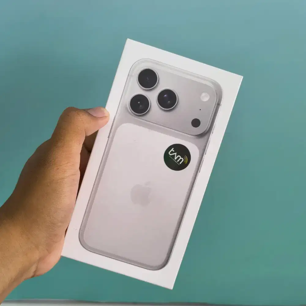 IPHONE 17 PRO 256GB UNIT BARU GARANSI RESMI