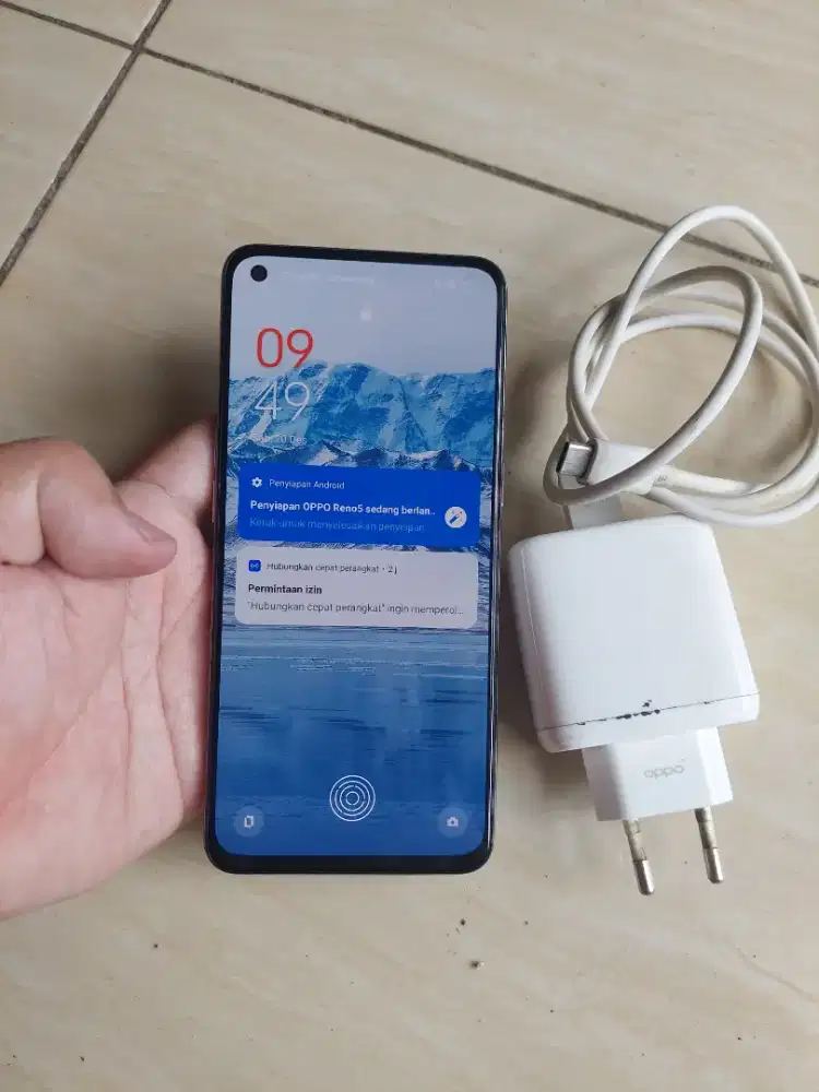 Oppo Reno 5 8/128 Shadow tipis banget