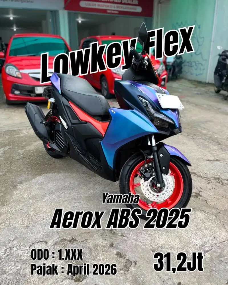 Yamaha Aerox Seken Baru 2025 Mulus!