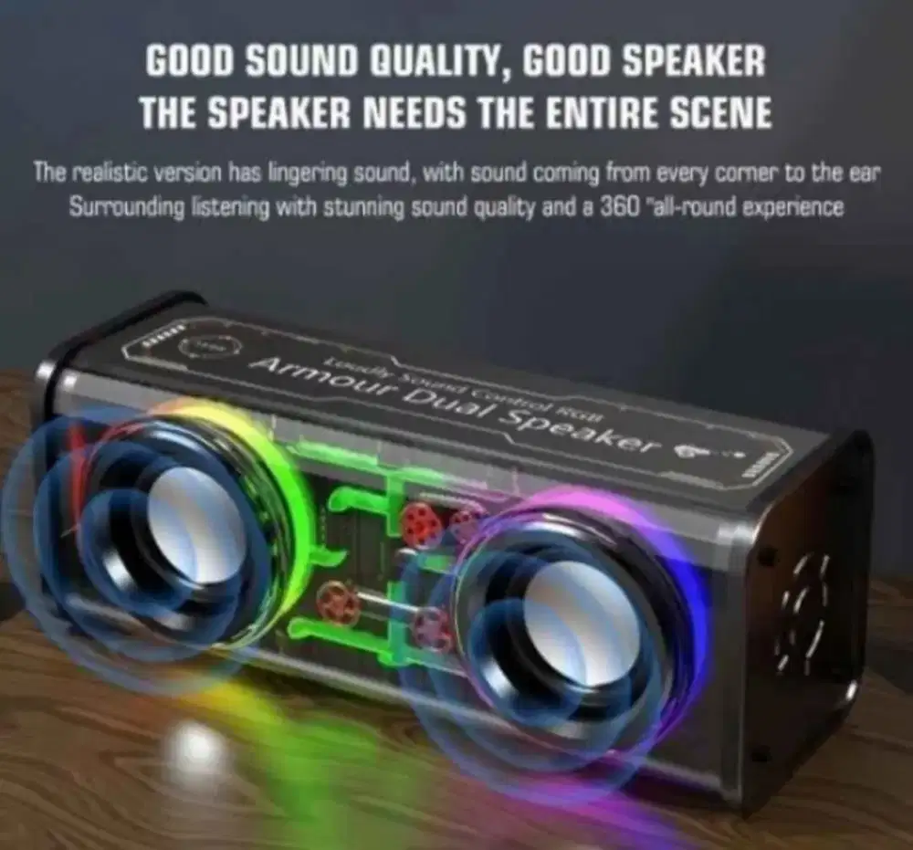 Speaker bluetooth Rgb