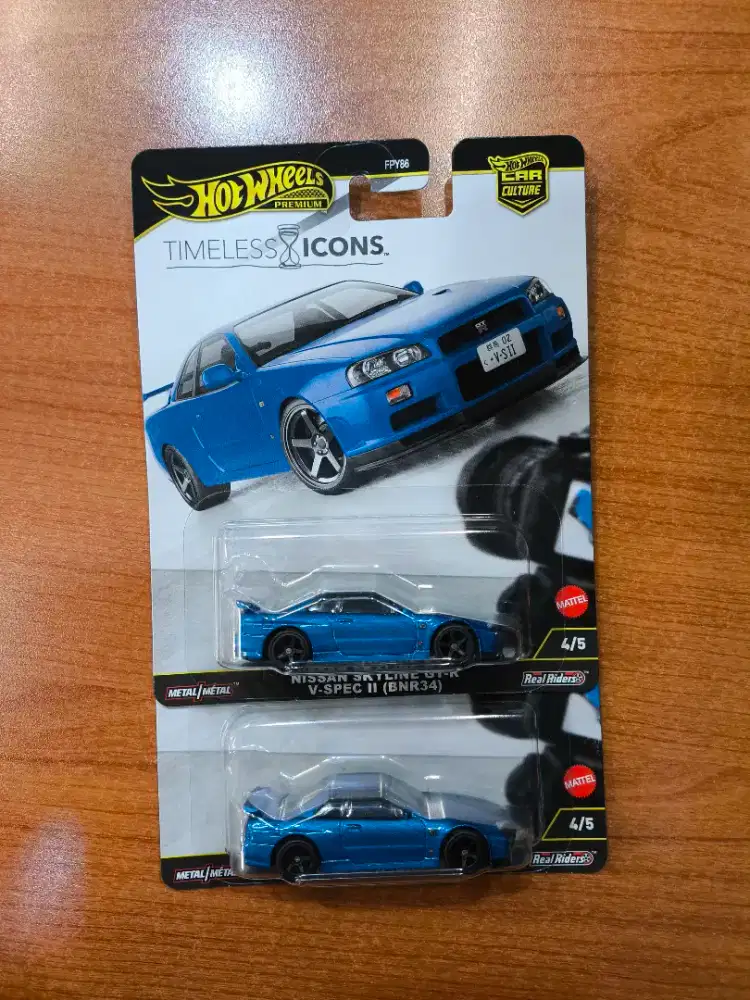 HOTWHEELS SKYLINE GTR R34