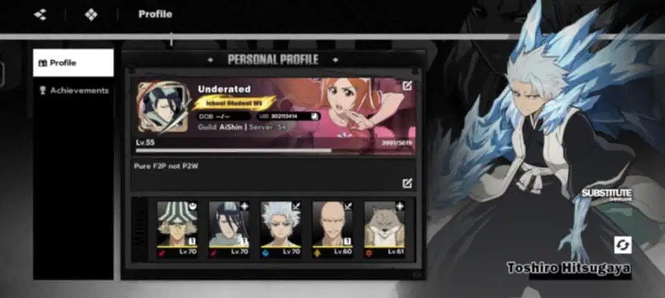 AKUN BLEACH SOUL RESSONANCE