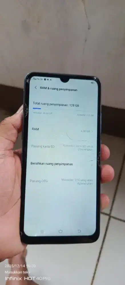 Vivo. S1.   4/128 mnus gantian lcd SMA retak jga normal semua