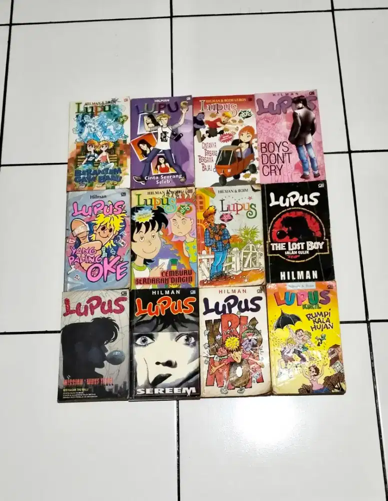 Novel Lupus Karya Hilman