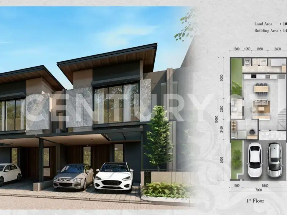 Cluster Vastu Jakarta Garden City Rumah Konsep Modern Minimalis