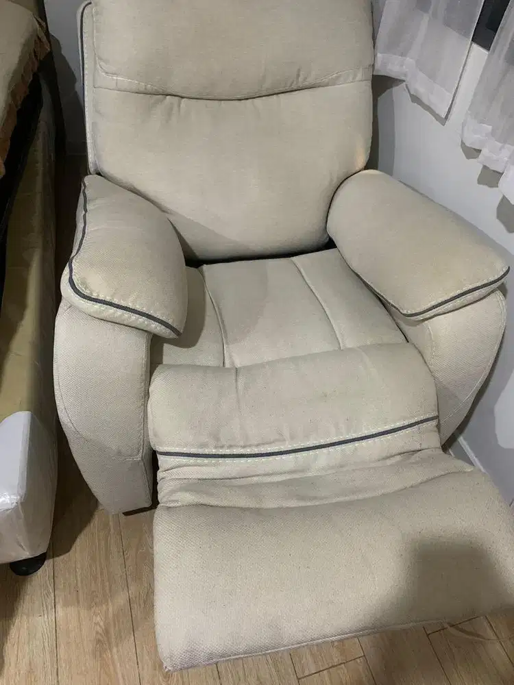 Sofa Recliner Nude Color