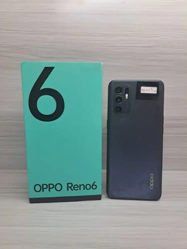 Second Oppo Reno 6 Ram 8,128GB Kondisi Bagus
