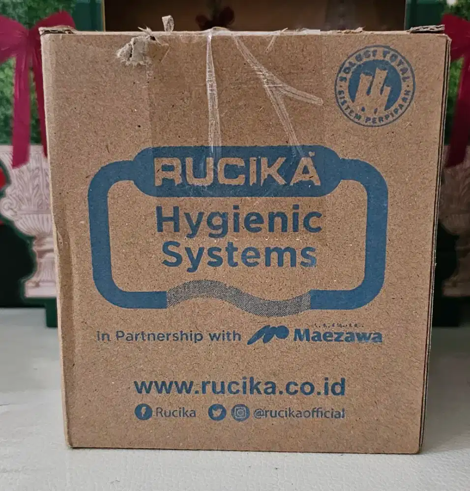 Jual penutup saluran air merek Rucika backflow 3 inch