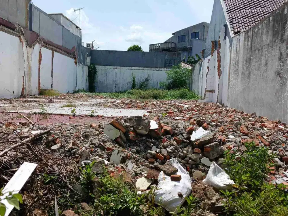 Dijual murah Kavling SHM ex rmh sdh diratakan di Villa Melati Mas Serpong