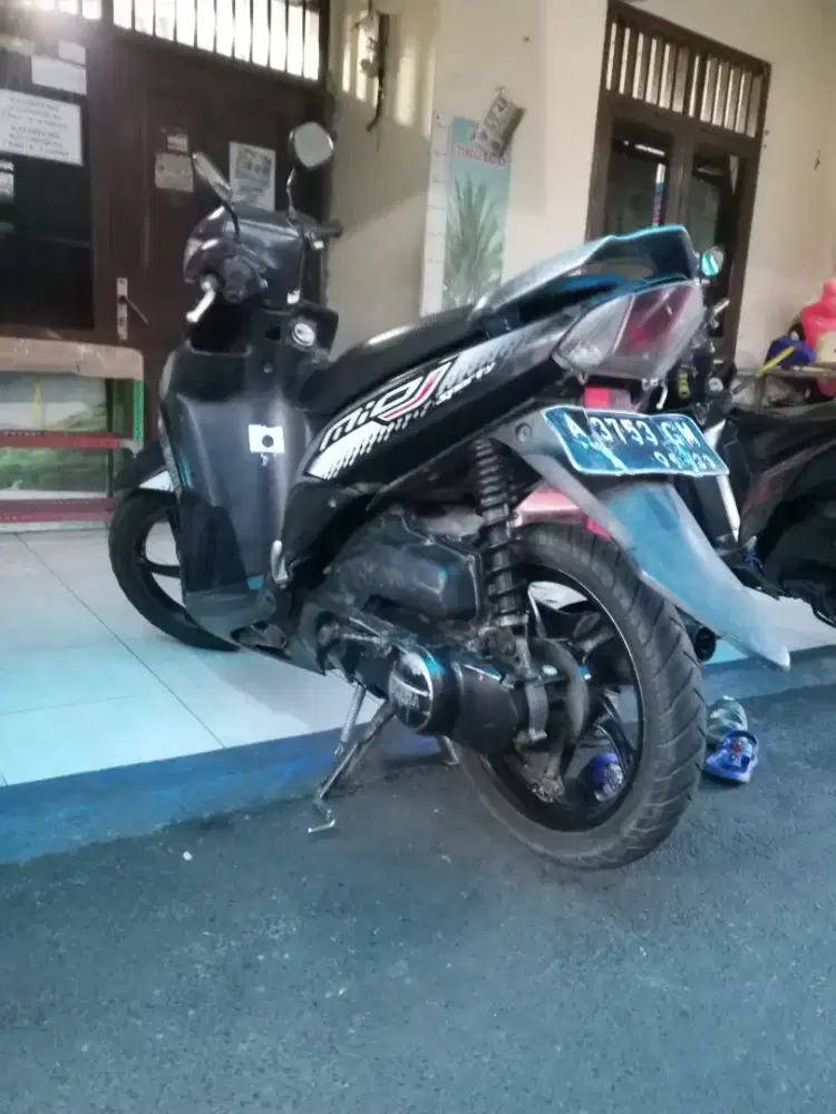 BU buat taun baru! Mio j ss lengkap pajak pules plat A