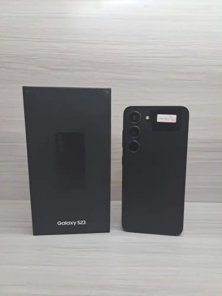 Second Samsung Galaxy S23 5G Ram 8,256GB Black Mulus kondisi Bagus