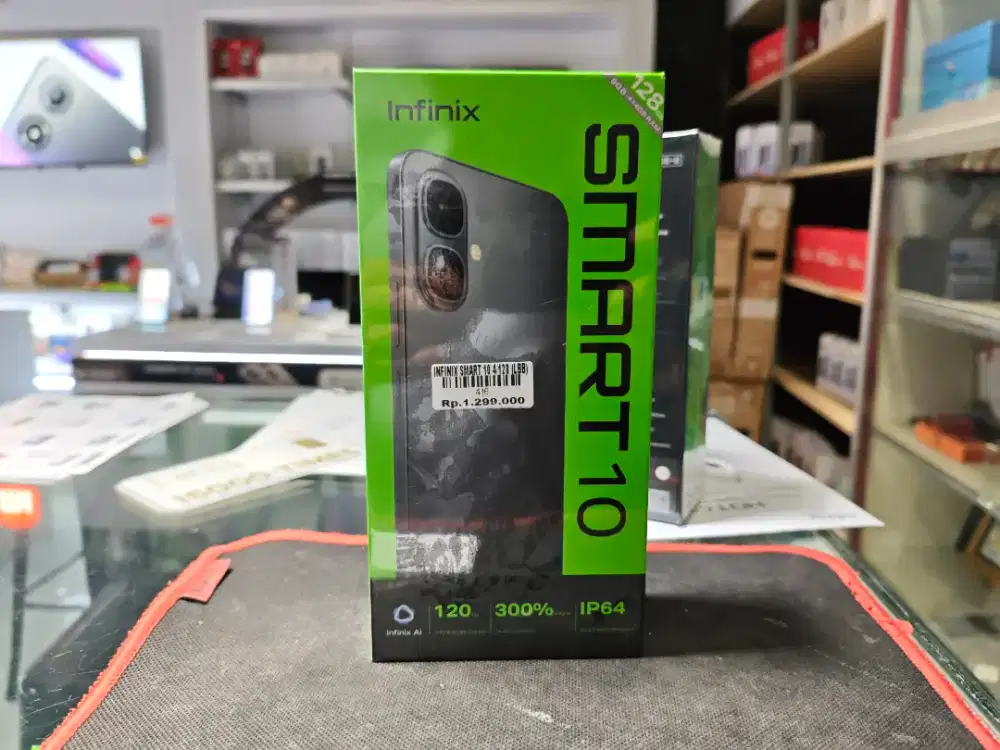 INFINIX SMART 10 RAM 4+4/128GB ATLANTIS DAHSYAT