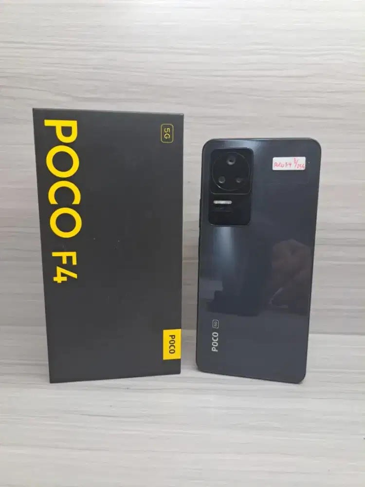 Second Poco F4 5G Ram 8,256 Black Mulus Geming Perlu Spac Bagus