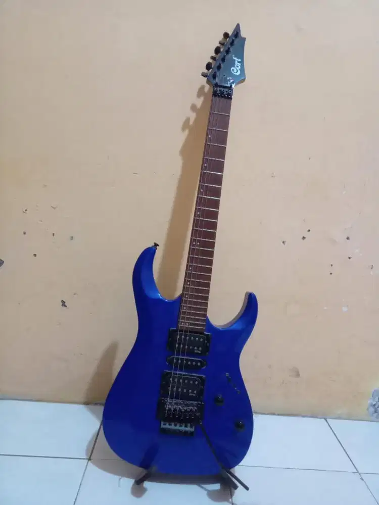 gitar original elektrik Cort   X250 bonus melimpah
