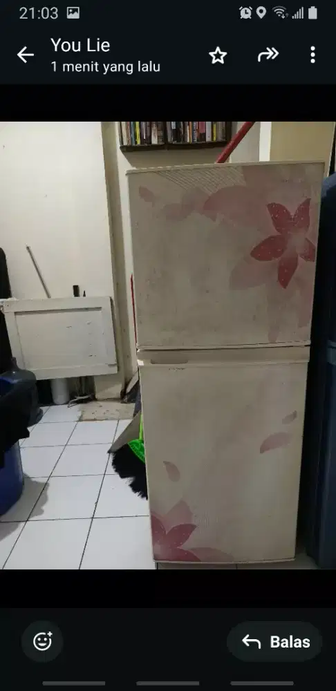 Kulkas Sharp 2 Pintu