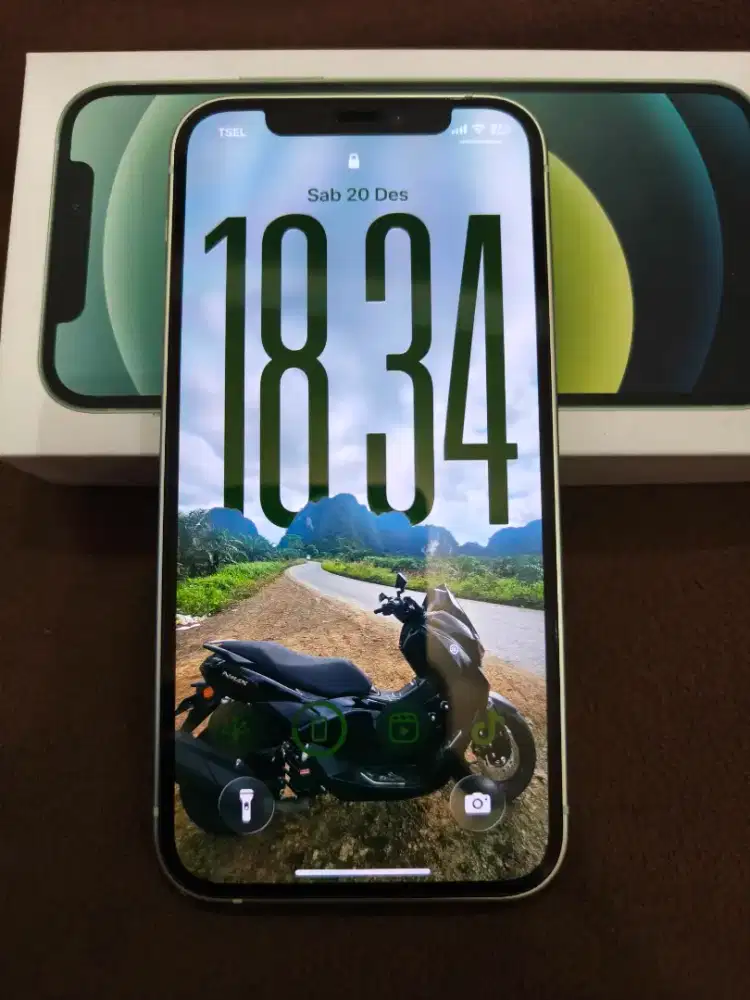 Iphone 12 green 256gb Beacukai