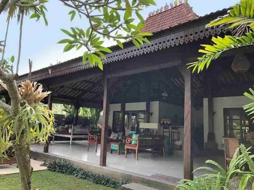 DIJUAL VILA  JOGLO SILUNGAN LOT TUNDUH UBUD GIANYAR BALI