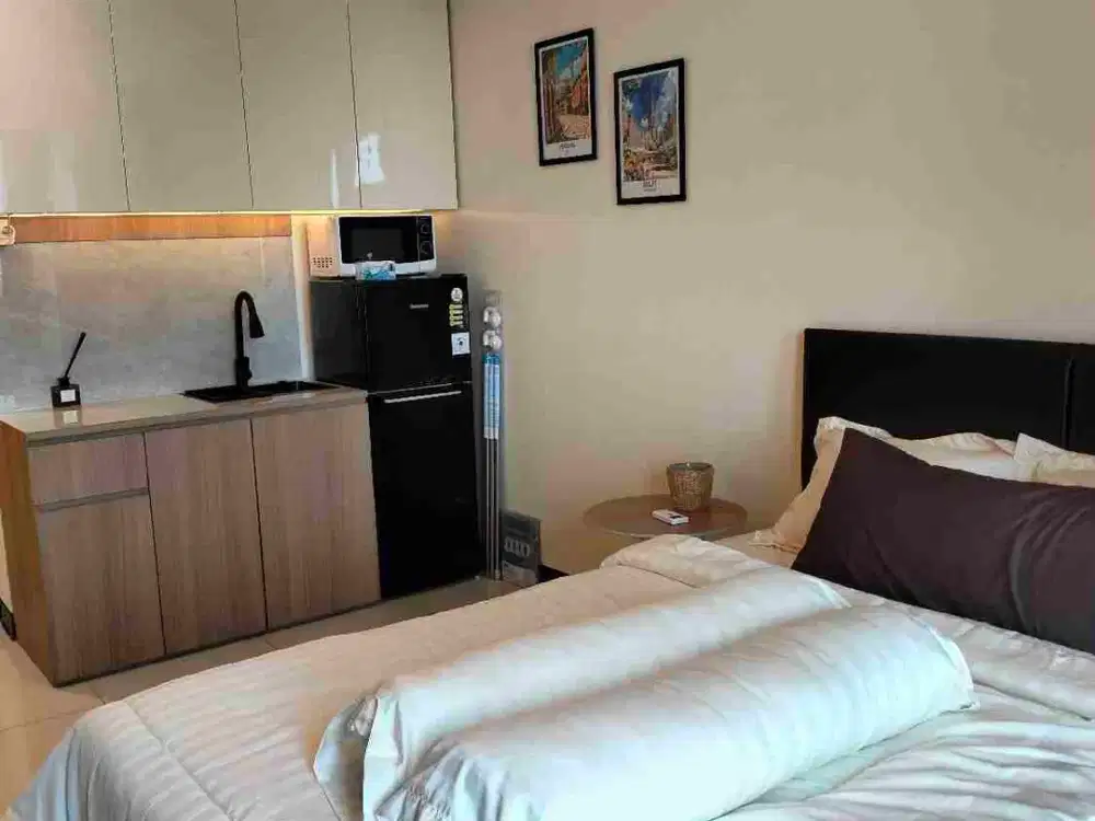 Sewa Bulanan Apartemen Benson Pakuwon Mall Terawat Hadap Pool