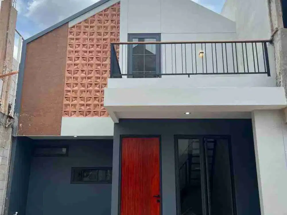 Rumah 1,5 Lantai Siap Huni Lokasi Bagus Dalam Cluster Tanpa DP Di Bojongsari Depok