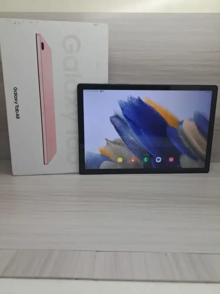 Second Tablet Samsung A8 Ram 4,128GB Bisa Celluer Kondisi Bagus
