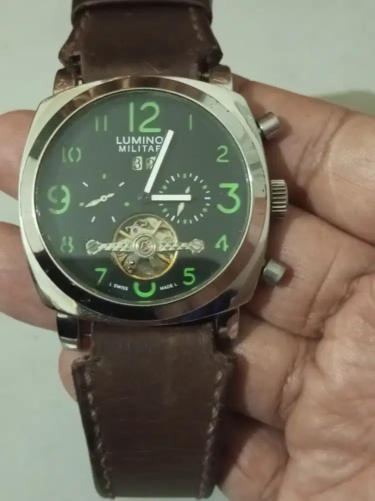 Jam Manual winding Tourbilon military