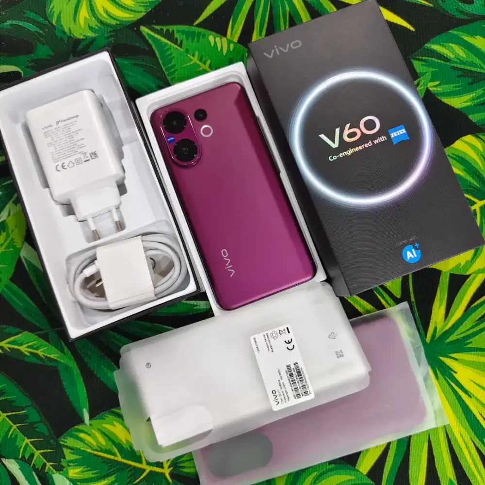 Vivo V60 5G Ram 12/256 GB second garansi panjang