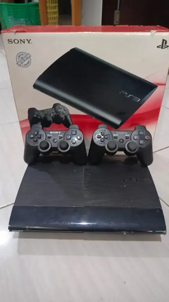 PlayStation 3 (PS3) Slim – Lengkap Siap Main