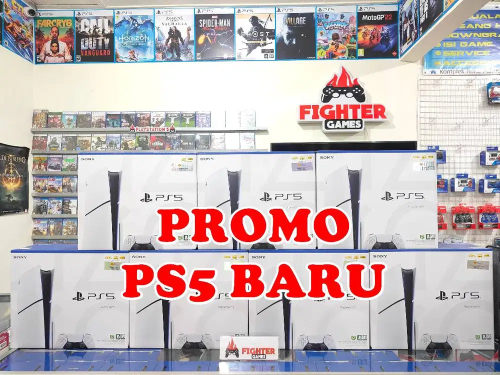 [NEW/BARU] PS5 Slim Disk Playstation 5 Indonesia Disc SONY Digital