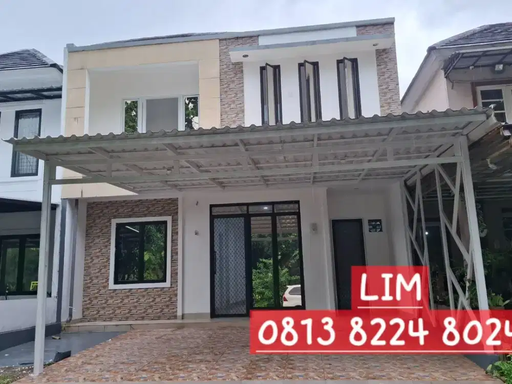 RUMAH BAGUS RANGKA BAJA RINGAN LT 128 SIAPHUNI KOTA WISATA CIBUBUR JAKARTA TIMUR