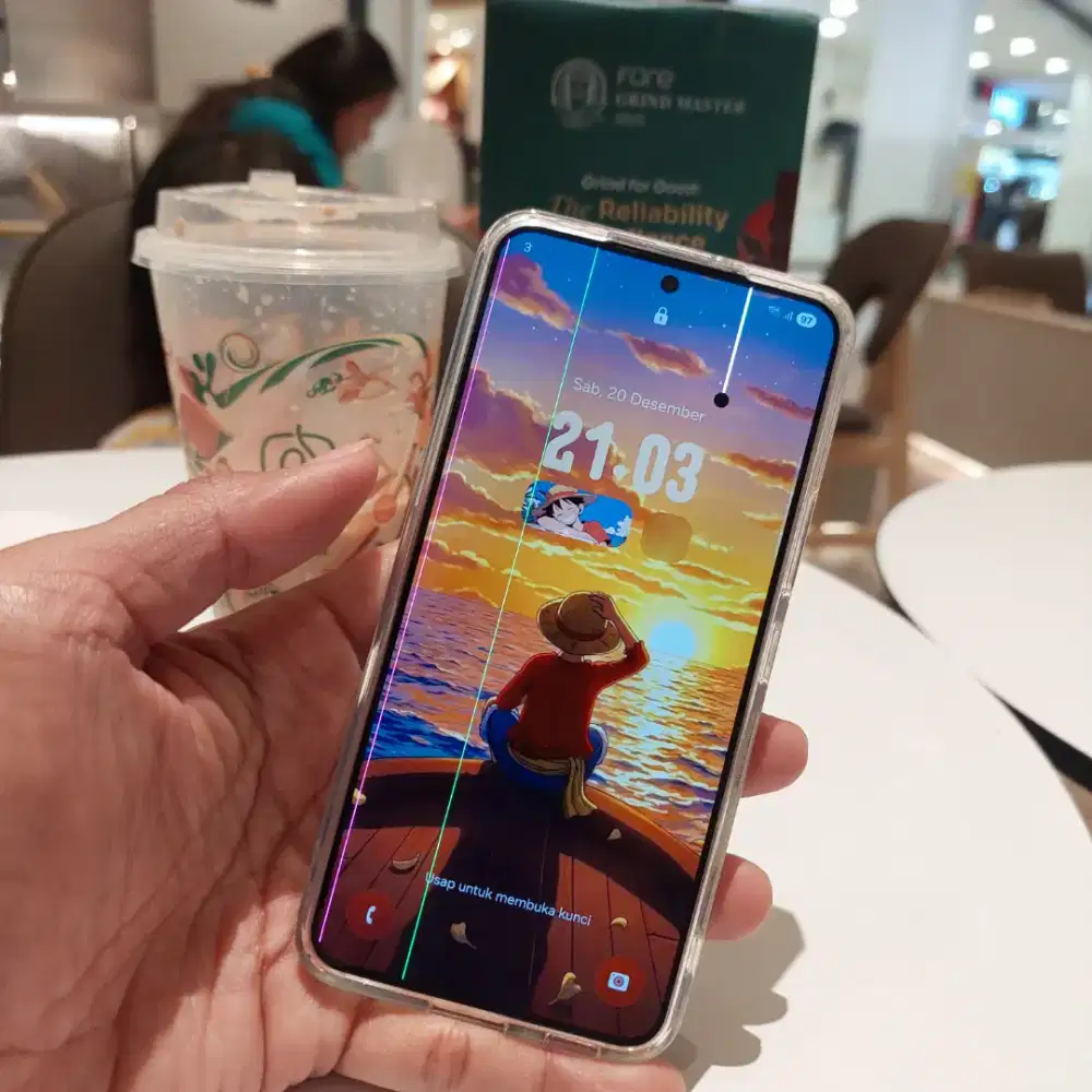 Samsung S22 Fullset ORI SEIN Mulus minus LCD