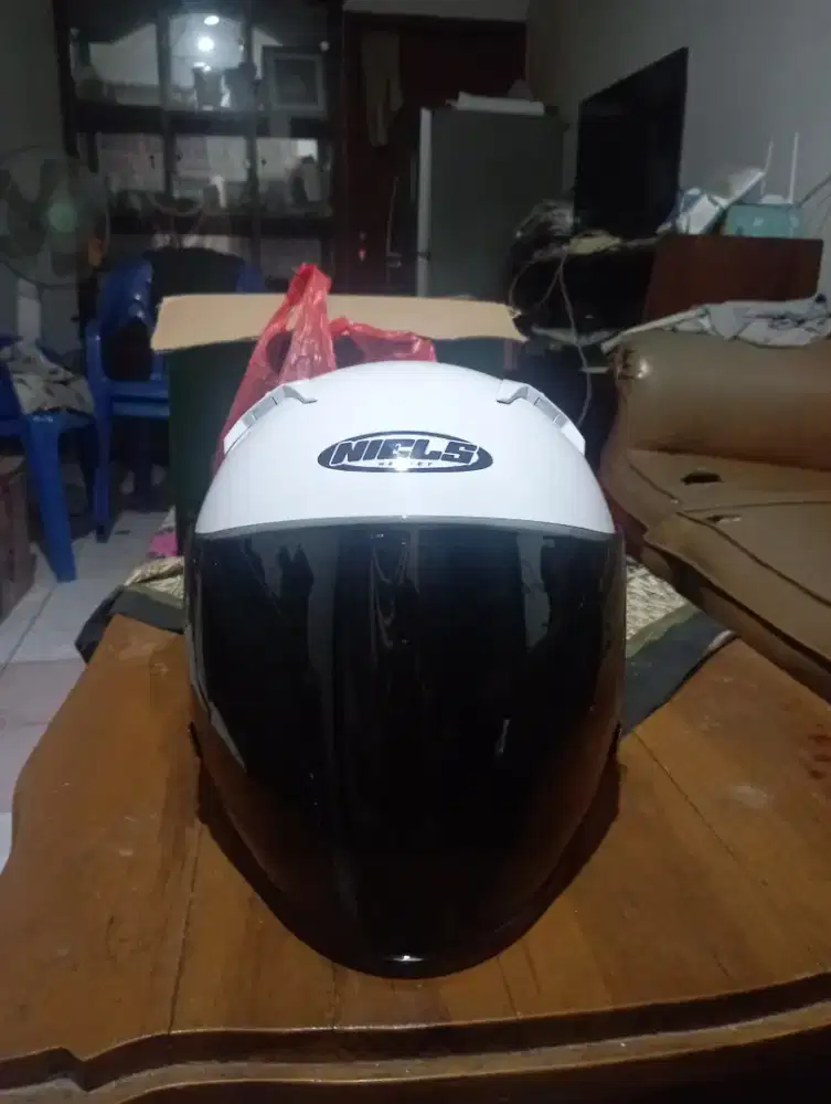 Helm half face niels