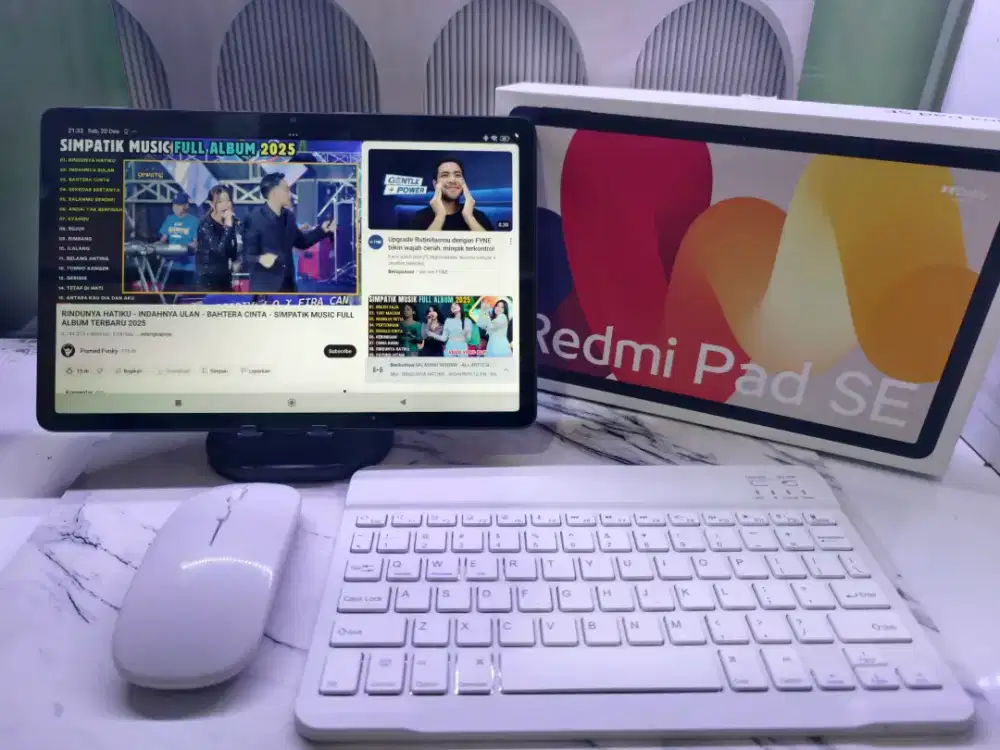 REDMI PAD SE - RAM 4/128 || KEYBORD + MOUSE || SECOND / BEKAS